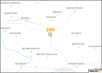 map of Gari