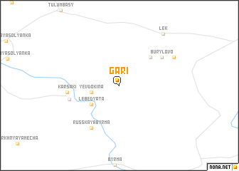 map of Gari