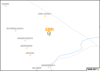 map of Gari