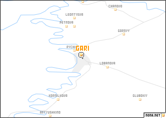 map of Gari