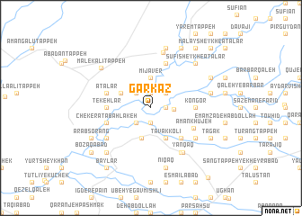 map of Garkaz