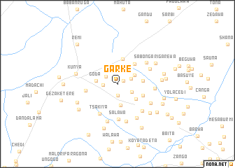 map of Garke