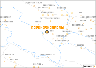 map of Garkhashāb-e ‘Abdī