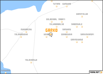 map of Garko