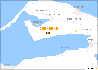 map of Garkusha