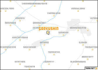 map of Garkushin