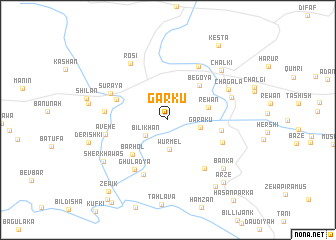 map of Gārku