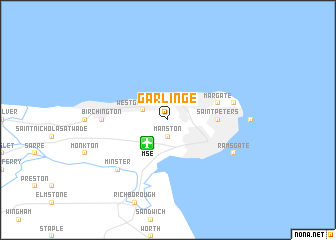 map of Garlinge