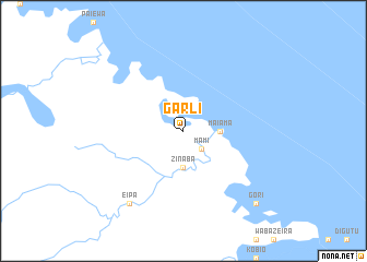 map of Garli