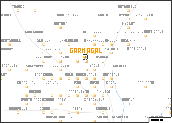 map of Garmagal