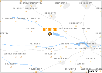 map of Garmaki