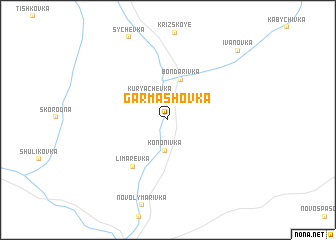 map of Garmashovka