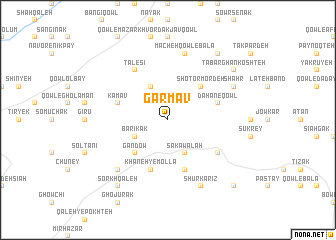 map of Garm Āv