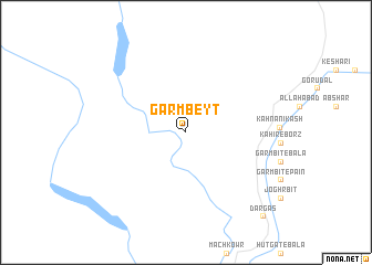 map of Garm Beyt