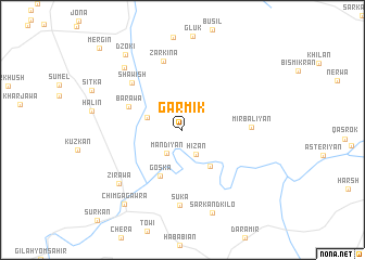 map of Garmik