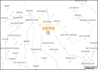 map of Garmik