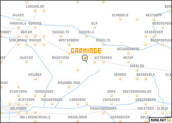 map of Garminge