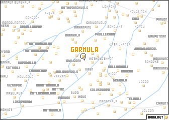 map of Garmūla