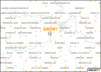 map of Garnay