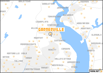 map of Garnerville