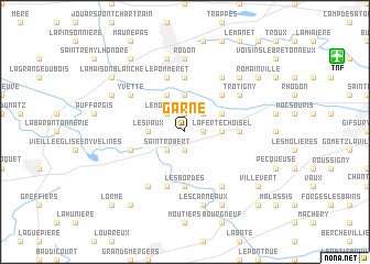 map of Garne