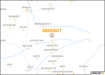 map of Garnovit