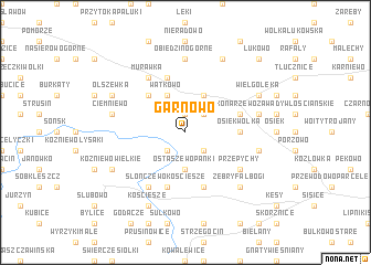 map of Garnowo