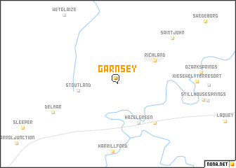 map of Garnsey