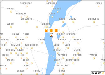 map of Garnua