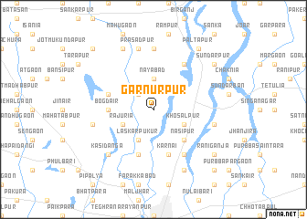 map of Gar Nurpur