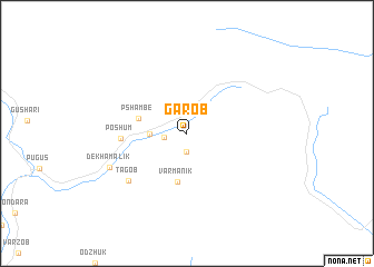 map of Garob