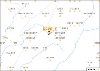 map of Garolē