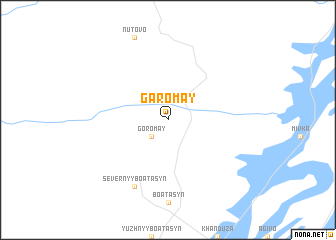 map of Garomay