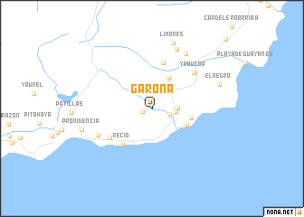 map of Garona