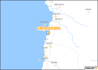 map of Garongkong