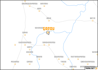 map of Garou