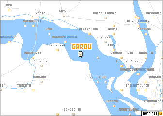 map of Garou