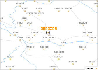 map of Garozas