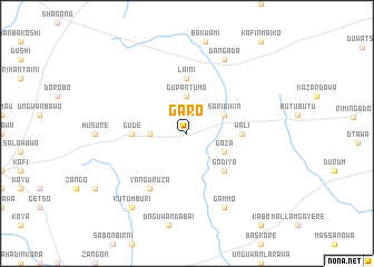 map of Garo