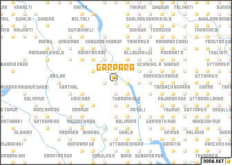 map of Garpāra