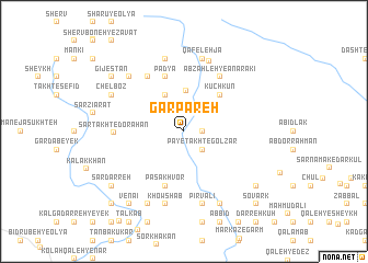 map of Garpāreh