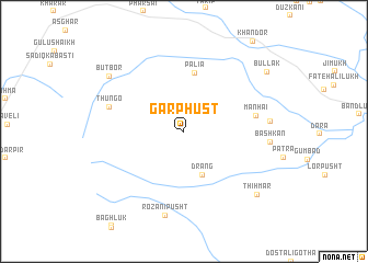 map of Garphust
