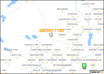 map of Garphyttan