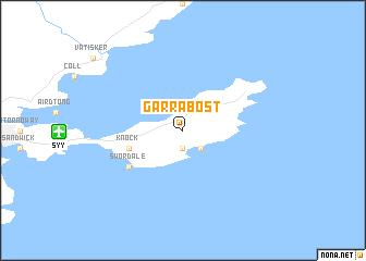 map of Garrabost