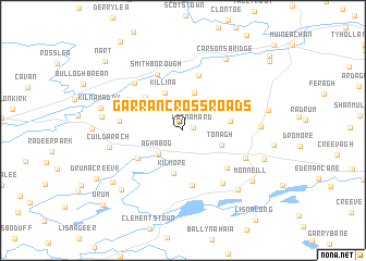 map of Garran Cross Roads