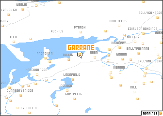 map of Garrane