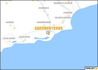 map of Garrapateras