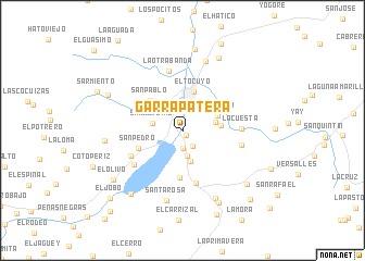 map of Garrapatera