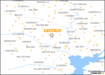 map of Garraun