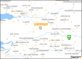 map of Garraun